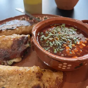 THE FAMOUS QUESA BIRRIA TACOS