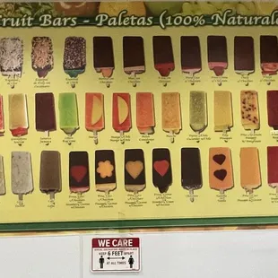 Fruit Bars - Paletas