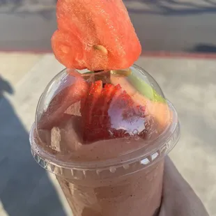 Summer breeze watermelon kiwi and strawberry