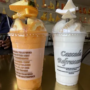 Our delicious drinks...