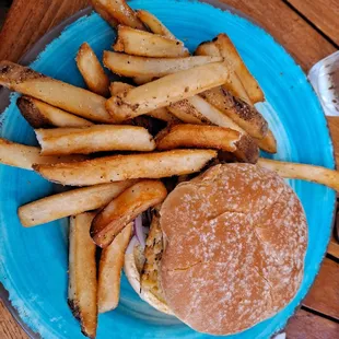 Crab cake sandwich