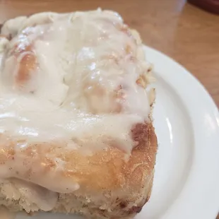 Cinnamon Roll treat of the day