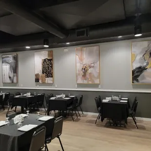 sushi and sashimi, interior