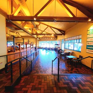 Hallway leading to lobby.