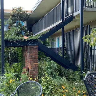 This is the steps leading to no where.....