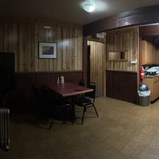 Common kitchen area