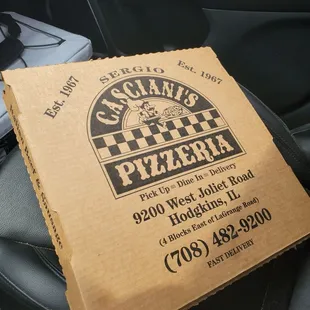a box of pizza