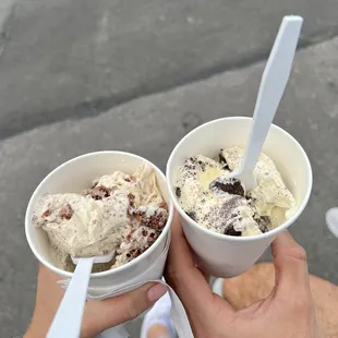 Large Brownie Belly Buster &amp; Large Oreo Belly Buster