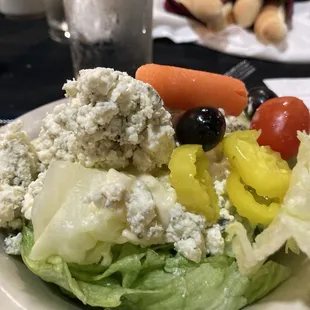 So much Blue Cheese!