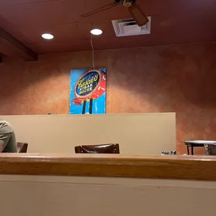 View from our table.