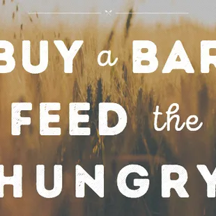 Buy a CASE bar today and support communities everywhere.  www.casebars.com