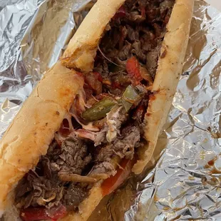 Pepper and Cheesesteak