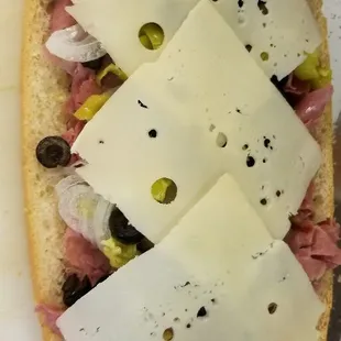 Hot Pastrami Sandwich