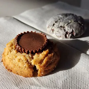 PB cookie and Sugar Cookie