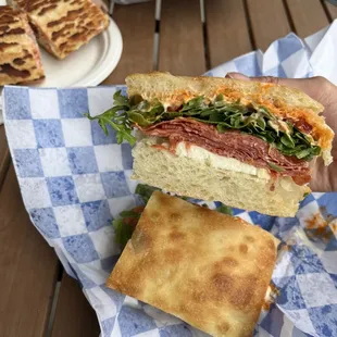 Paradigm on focaccia and Hoboken