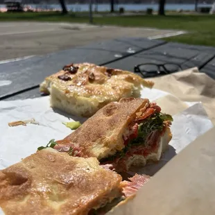 Out of this world focaccia bread.