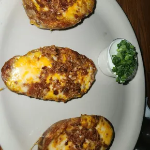 More skins...just enough sour cream