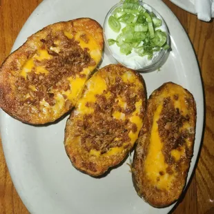 HH potato skins $9