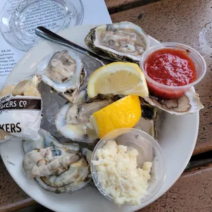 Oysters on the Half Shell