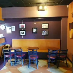 Main seating area.