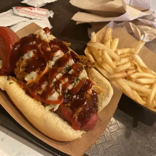 Regular Chipotle Barbecue All-Beef Hot Dog