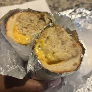 Crab cheesesteak