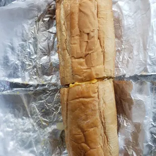 Crab meat cheese steak