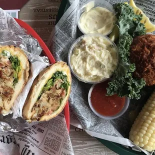 Crabmeat Cheesesteak