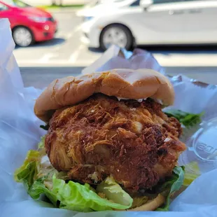 Casey 's Crabcake Sandwich