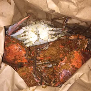 Steamed Crabs