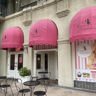 the outside of the building