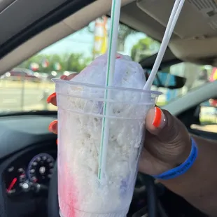 Orchid cream vanilla and Grandma's nectar cream with extra cream added.