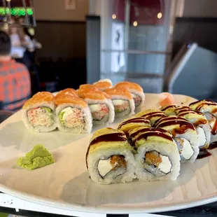 sushi, sashimi, food, sushi and sashimi