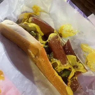 There's my chopped outdone with onions and peppers lol