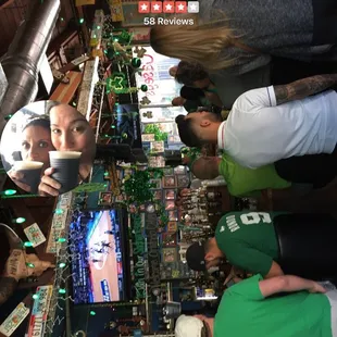 Early in the evening, packed but still didn't feel over crowded!