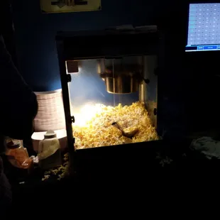 Free popcorn while you drink!!!