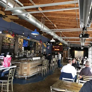 the inside of the restaurant