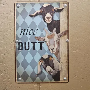 Fun Bathroom signs