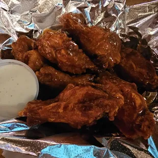 Buffalo Wings (fried crispy)