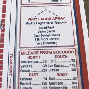 Information on the Brochure