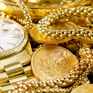 We buy Watches , coins, necklaces , chains , bracelets
