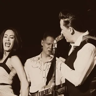 Portraying Johnny Cash at the height of his career, Cliff Wright brings the energy and voice of a young Cash to life in CASH After Dark.