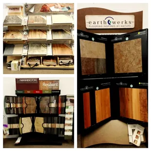 a variety of samples