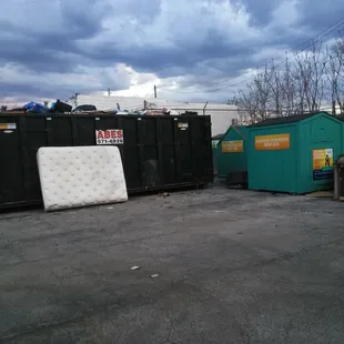 Most donations said to help children go to there dumpster