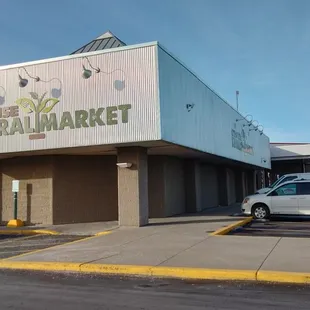 the front of the store