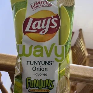 a bag of lays potato chips
