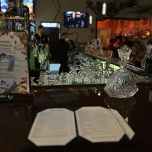 Bar area