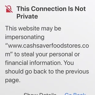 Website isn't even valid. Crooked cash saver. I'll go elsewhere.