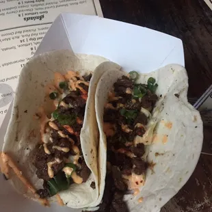 Bulgogi Tacos