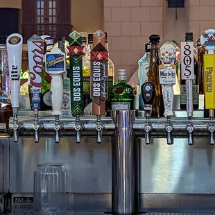 Draft taps.
